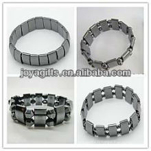 Assortiment de 4style * 3PCS Bracelet étirement magnétique de l&#39;hématite (12PCS / sac)